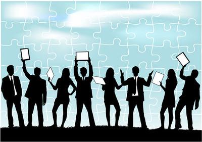 创业之路上的业务插图